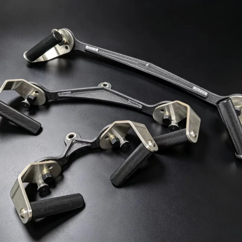 360 Degree Rotating Lat Pull Down Bar 16 Level Adjustable Aluminum