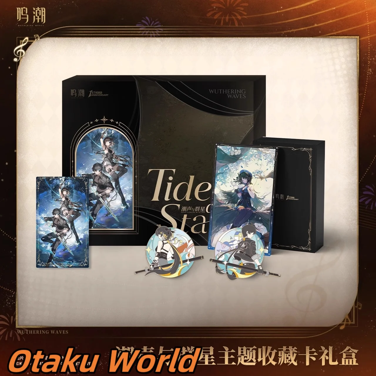 

Original Shorekeeper Camellya Carlotta Brant Xiangliyao Badge Laser ticket Collection gift Kurogame Shorekeeper Role Play Clothe