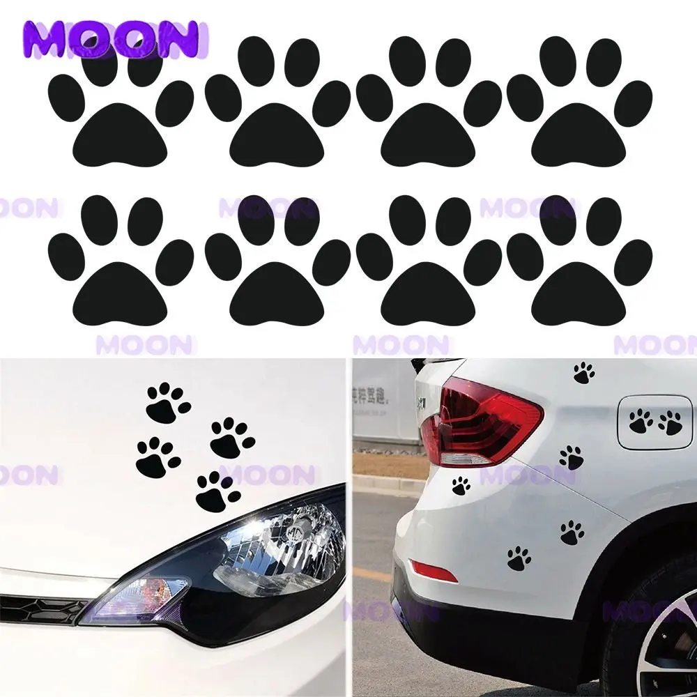 

New Decals Creative Personality Prints Footprint Cute Cat Paw Car Sticker