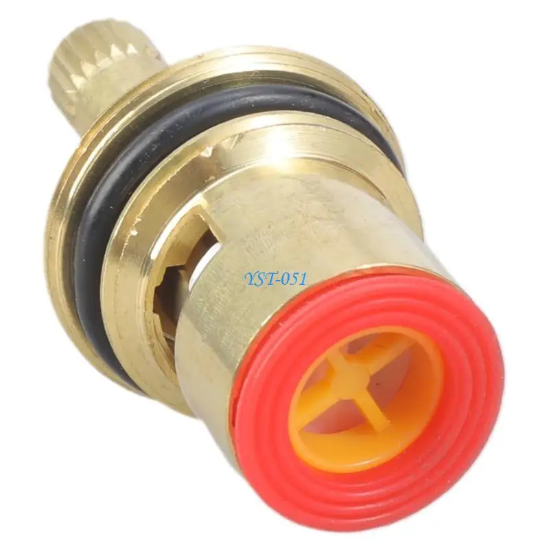 

E15A 20 Faucet Cartridge Teeth Universal Tap Valves Brass Ceramic Cartridge Inner Faucet for Valve for Bathroom