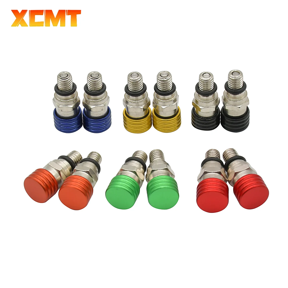 M5x0.8 Fork Air Bleeder Valves For Honda CRF150R 250R 450R CRF250X 450X CR80 85 125 250 500 For Kawasaki Yamaha Universal Parts