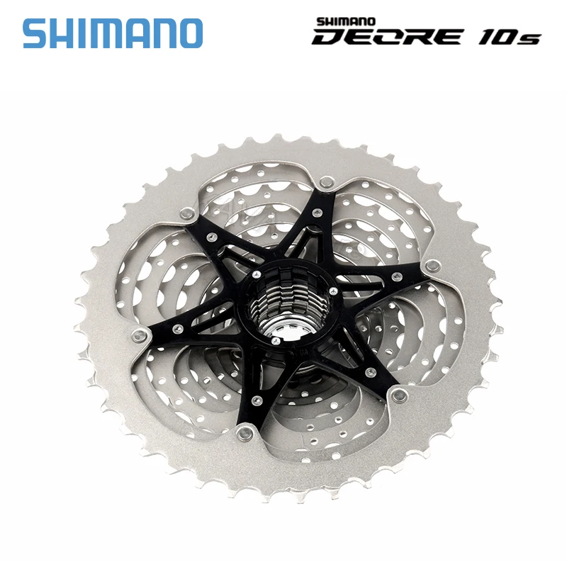 Shimano 10 Speed Cassette Deore M4100 42T 46T 10V MTB K7 Mountain Bike Ratchet 10S Bicycle Freewheel