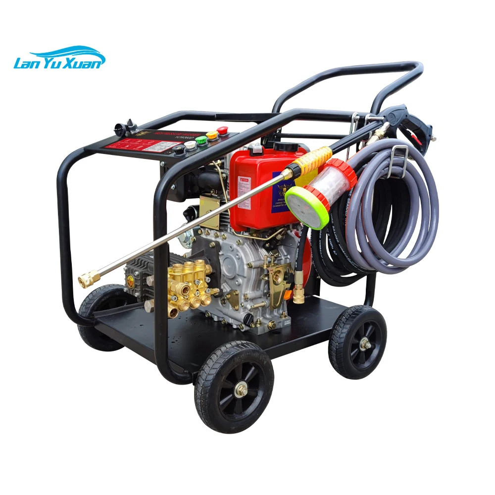 

High quality YCW-360D air cooled single cylinder 3600rpm high pressure washer