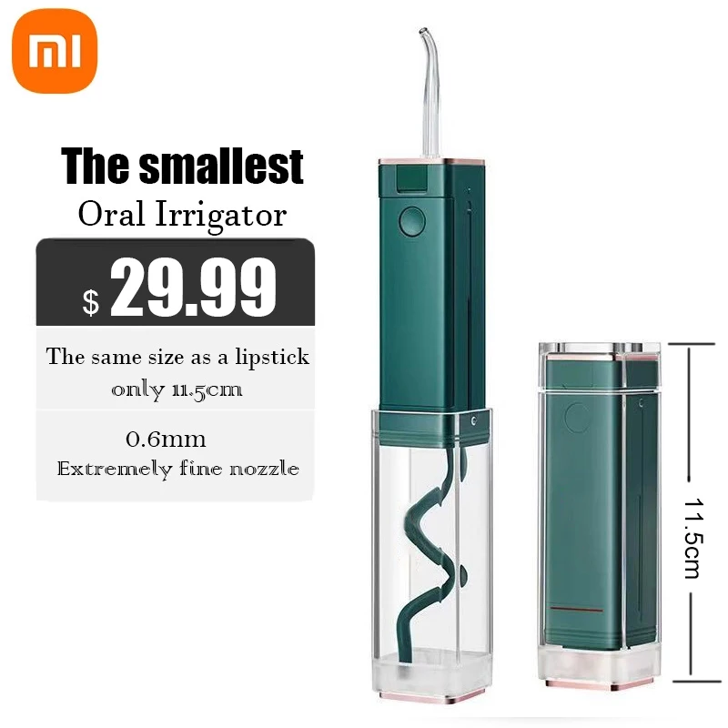 Xiaomi Youpin Super Mini Oral Irrigator Portable Water Toothpick Orthodontic Teeth Teeth Cleaner Oral Clean Water Dental Floss