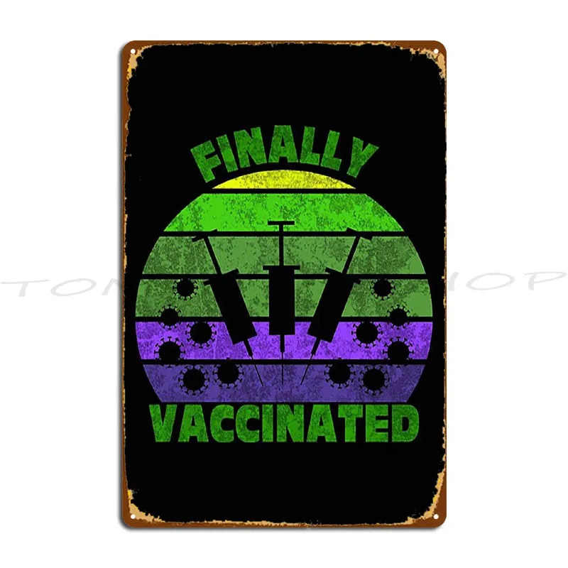 Fight agains virus Social Distance Thing Metal Plaque Poster Club Decoration PaintingGarage Designing  Tin Sign Poster