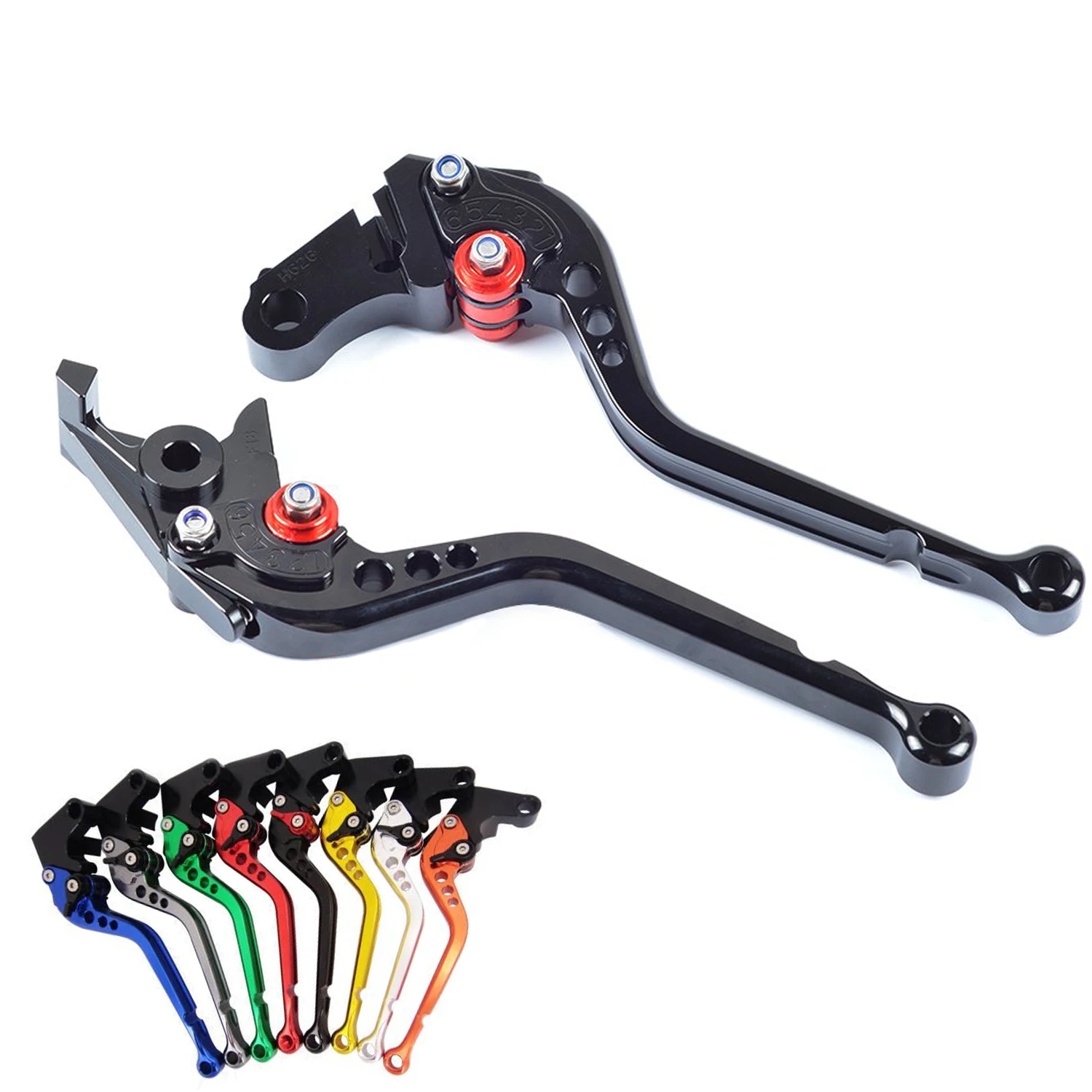 Short Long Adjustable Clutch Brake Levers for Honda CB599  CB600 HORNET CB919 CBR 600 F2 F3 F4 F4i CBR900RR  VTX1300 NC700 S/X