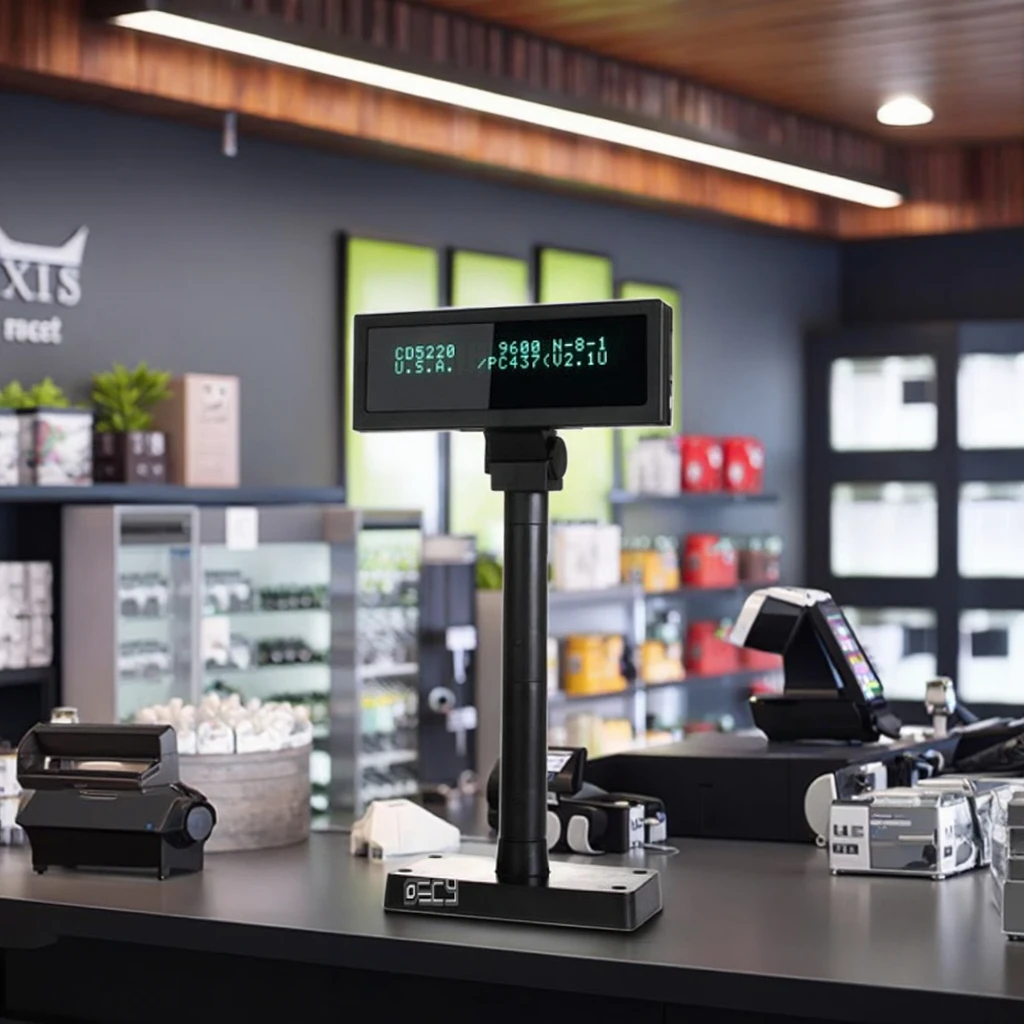 

VFD True Flat 2 Lines Pos VFD Pole Display/Pos Customer Display