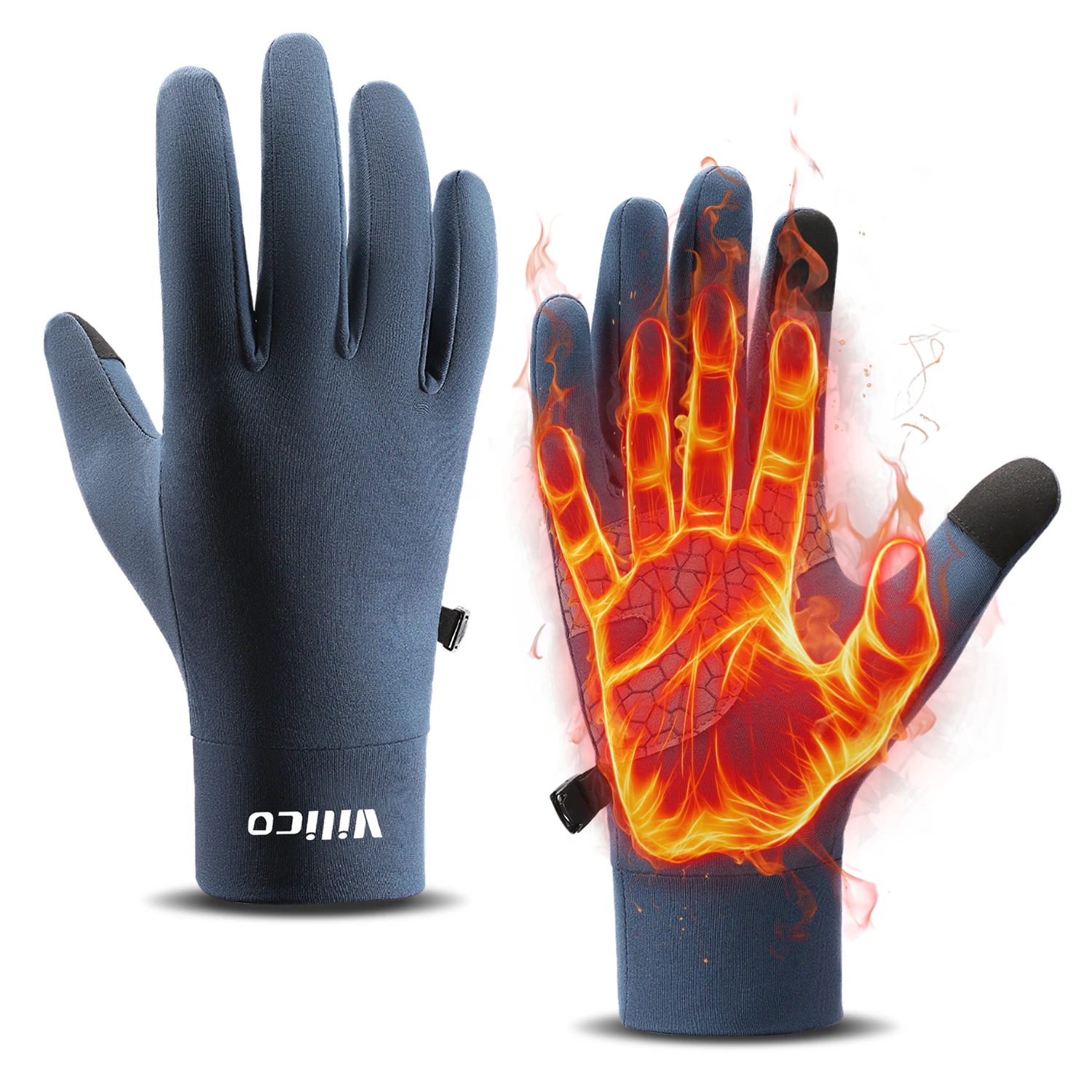 Sport Outdoor Laufen Herren Winter Warm Gestrickte Touchscreen Fahrradhandschuhe Damen Herbst/Winter Thin Edition mit Samt
