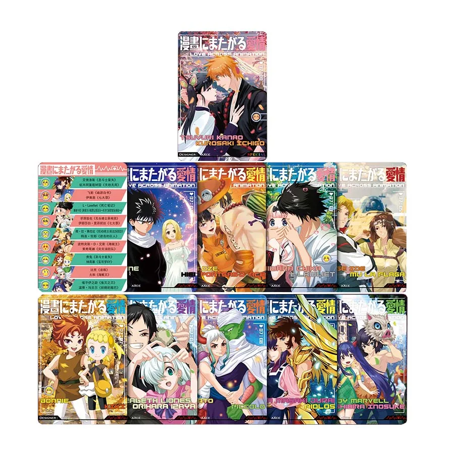 

11Pcs/set 59X86Mm Diy Self Made Goddess Story Anime Cp Collection Card Color Flash Portgas D Ace Anime Card Gift Toys