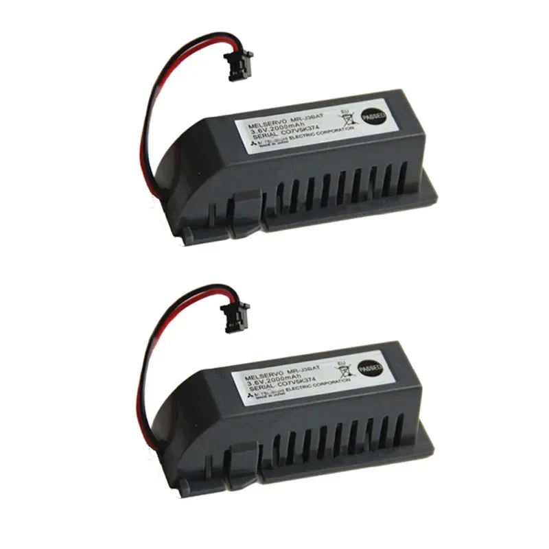 Imagem -02 - Bateria Li-on Plc para Mitsubishi Mr-j3bat Cnc System M70 Servo 100 Original Mr-j3bat C119a 3.6v 2000mah 10 Peças Lote