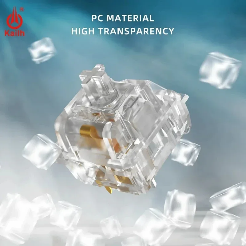 

Kailh Clione Limacina Keyboard Switch For Mechanical Keyboard Clear 5pins Switch Linear/Tactile Keyboard Switches