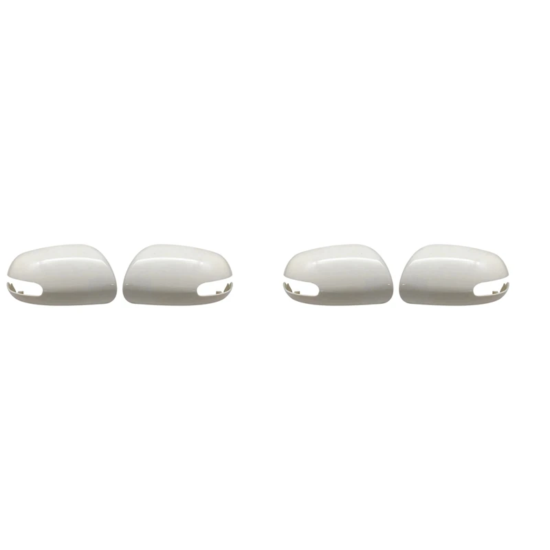 

2 Pair Left & Right Side Door Mirror Cover Rearveiw Mirror Cap For Kia Forte Cerato 2009-2010