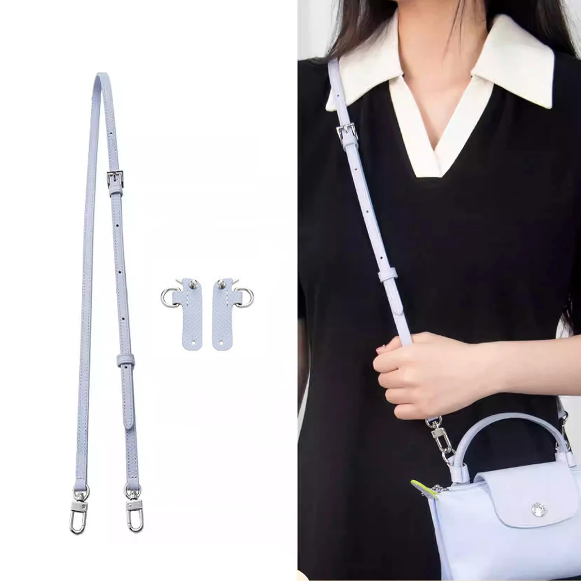 

Shoulder Strap For Longchamp Strap Mini Taro Purple Mini Bag Strap Bag Belt Crossbody Bag Transformation Accessories