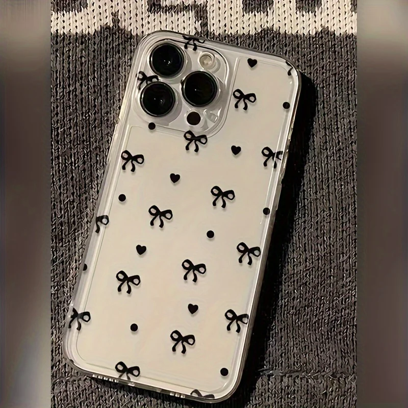Love Bow Pattern Phone Case for Samsung Galaxy S26 S25 S24 S23 S22 S21 S20 Plus Ultra A73 A72 A71 A52 A51 A32 A25 A15 Cover