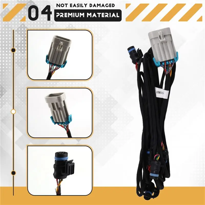 N26R-For Mercedes Benz ML W164 2004-2009 Car Front Bumper Parking Sensor A1645402305 Harness