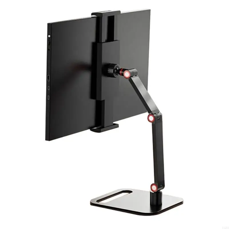 D5BB Universal Desktop Tablets Stand Monitor Holder voor smartphonetablets monitoren met opvouwbare hoogte hoogte