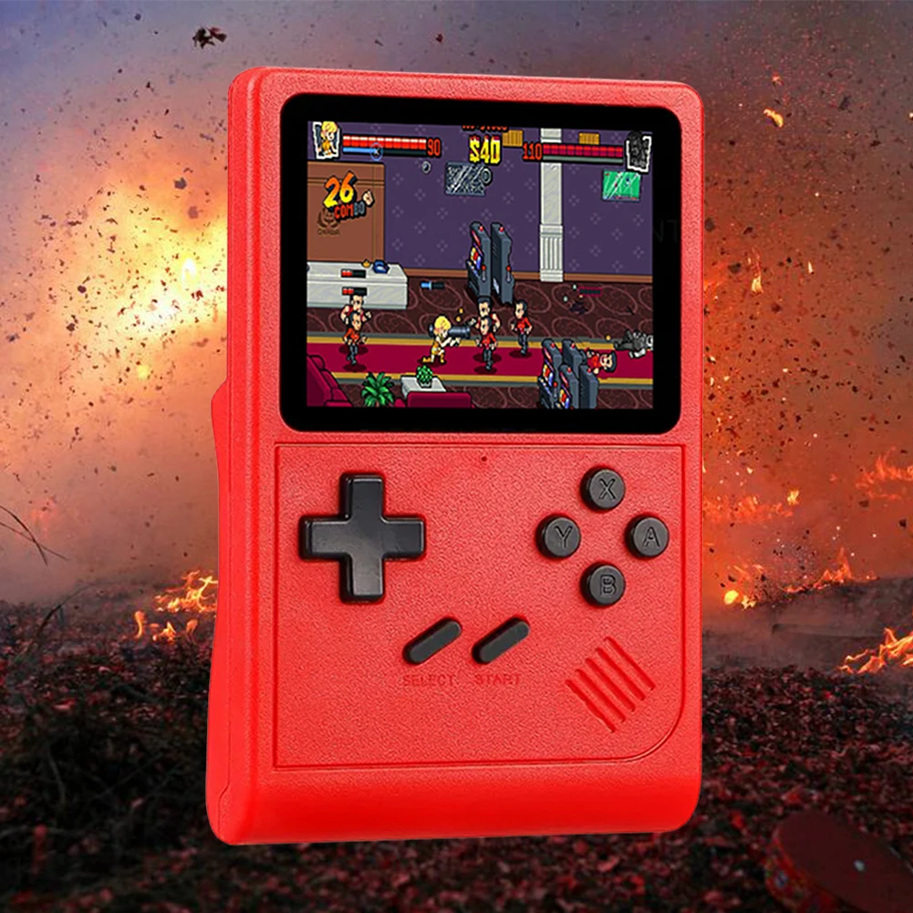 GB300 Portable Retro Video Game Console with 6000 Games Built-in 8GB Storage 3 Inch Screen for Endless Fun