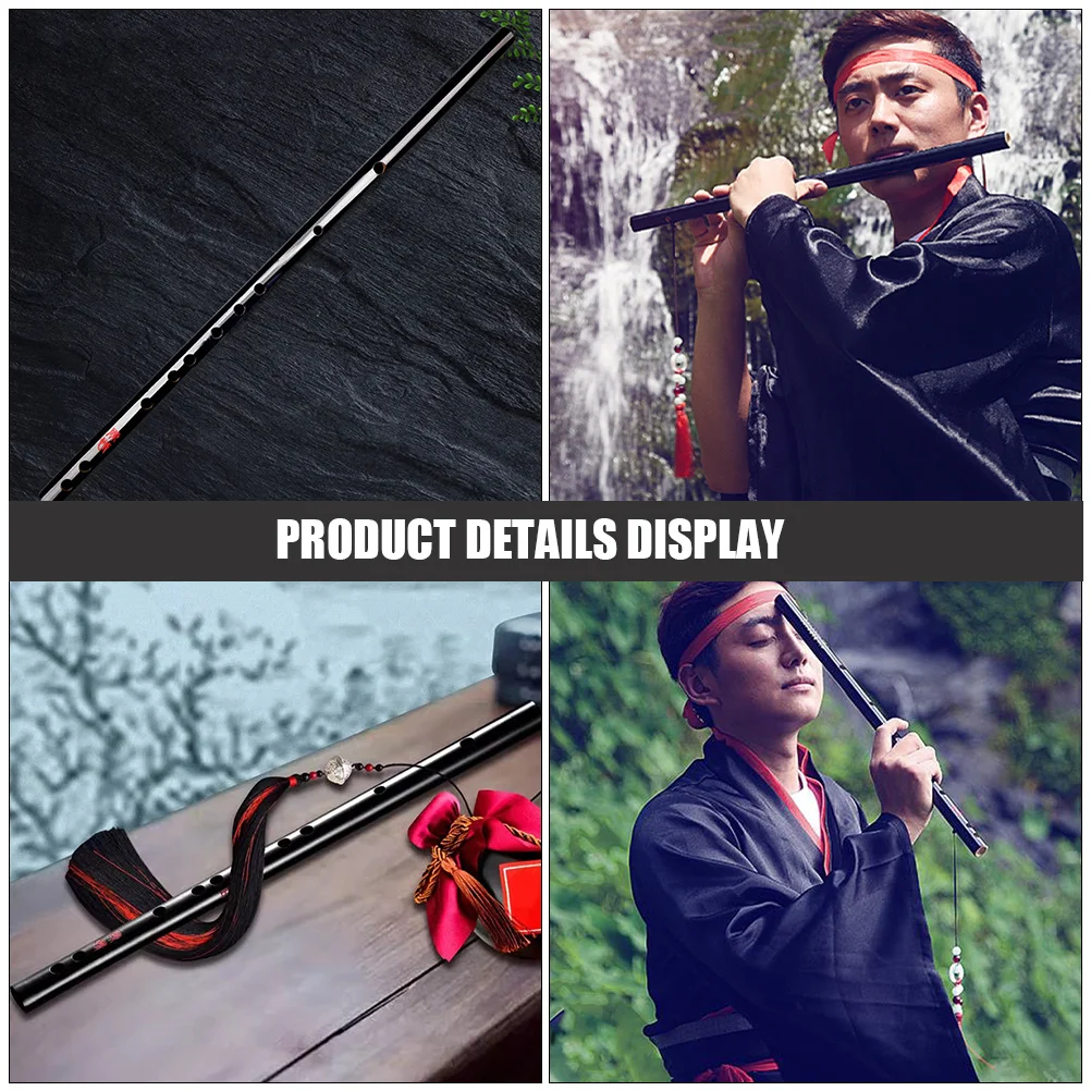 

Chinese Bamboo Flute Beginner Long Bamboo Flute Portable Traditional Musical Instrument for Student Use Instrument