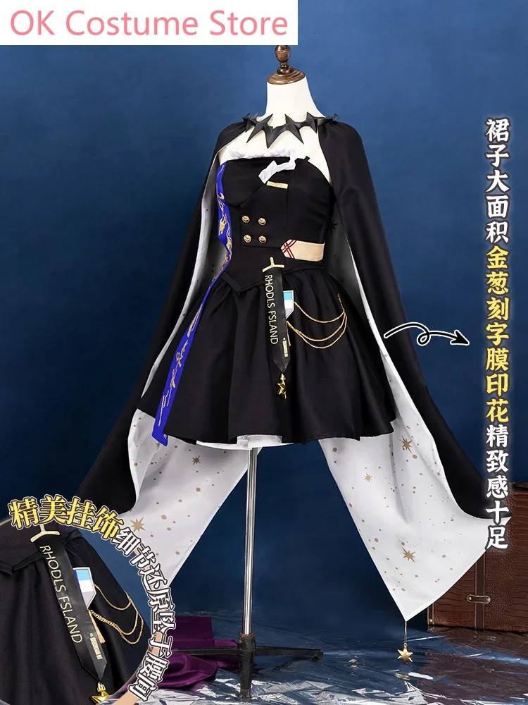 Arknights Amiya Rhythmic Synesthesia Women Cosplay Costume Cos Game Anime Party Uniform Hallowen Play Role Clothes Clothing