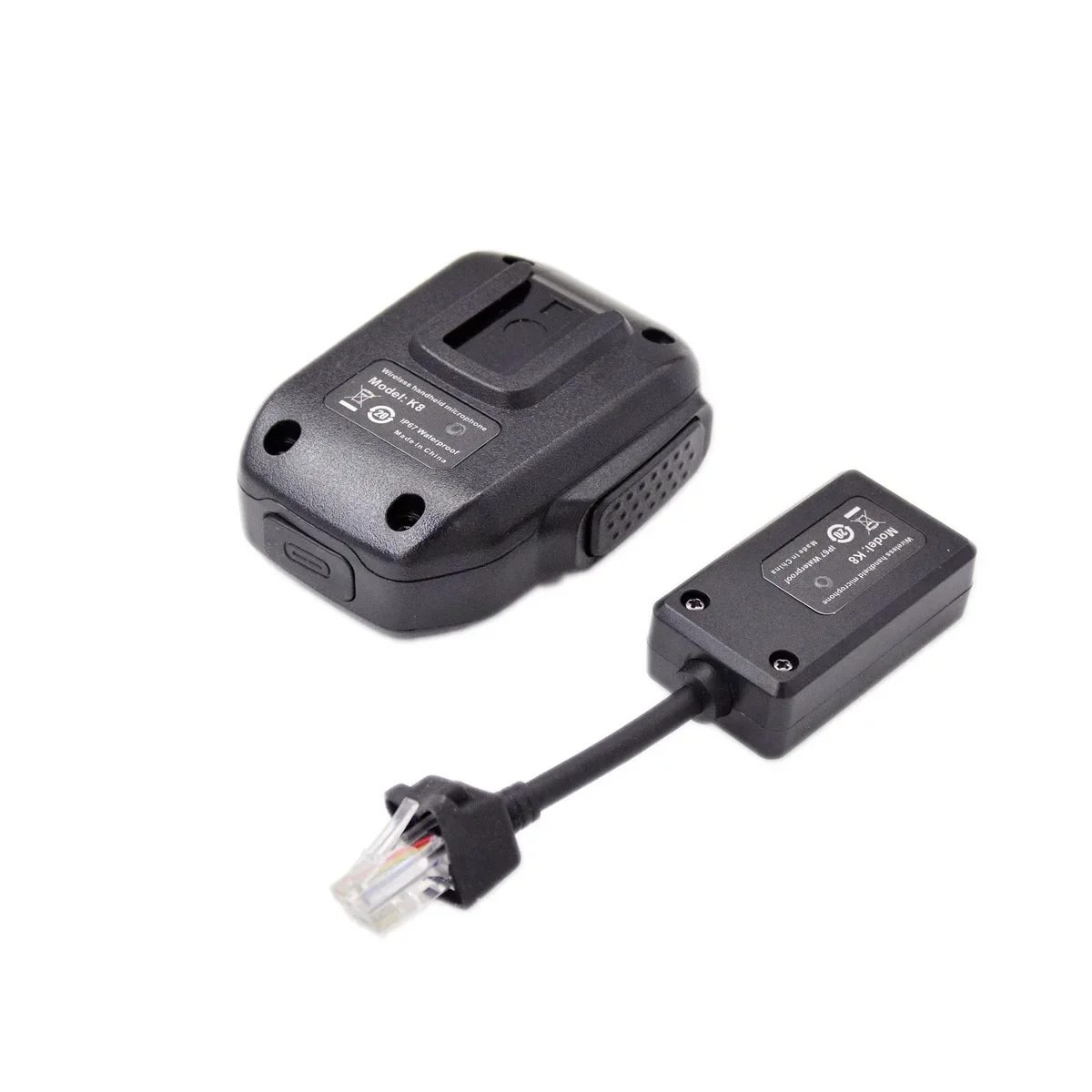 Imagem -04 - Bluetooth Ham Ptt Microfone Alto-falante Apto para Kenwood Tm471 Baofeng Tyt Hyt Tc500 Motorola Gp88 Icom 2720 Yaesu 7900 Vértice Vx2208