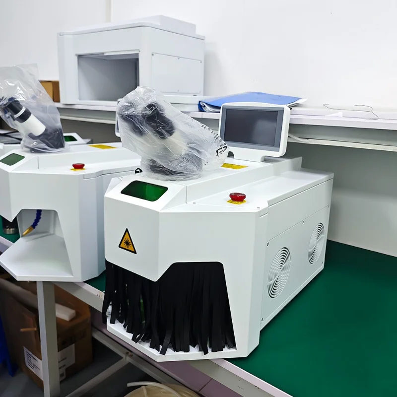 Baikeopto 150W Portable Jewelry Laser Spot Welder YAG Repair Machine with CCD Microscope for Jewelry Repair Shop Small Business