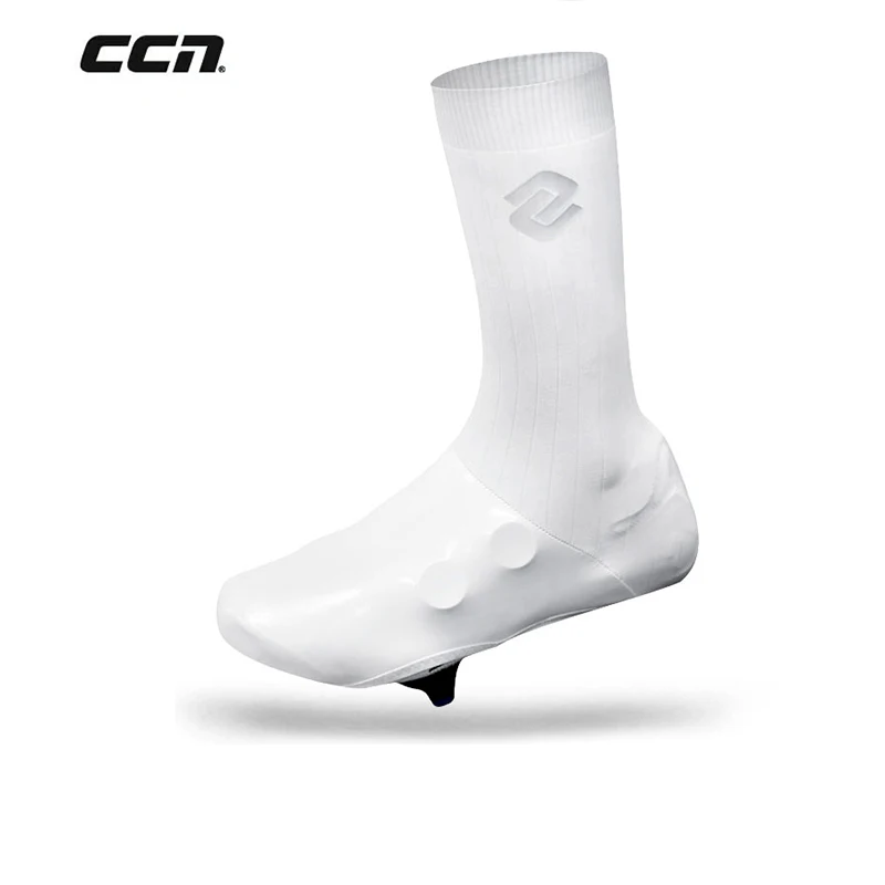 CCN-Lightweight Rubber Shoe Cover, Capa de sapato elástica, Windproof e impermeável, Road Bike capa protetora, alta qualidade