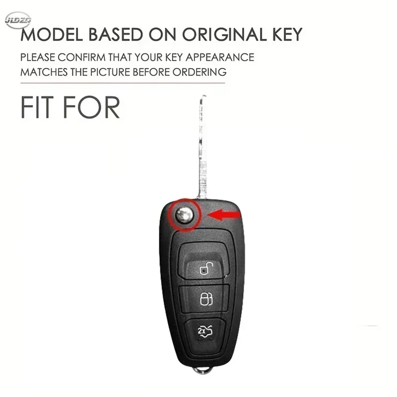 3 Button New Silicone Car Remote Key Fob Cover Case for Ford Ranger C-Max S-Max Focus MK3 Galaxy Mondeo Transit Tourneo Custom