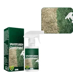 Spray de hierba verde, reparación de tinte de césped verde de larga duración, pintura de hierba para patio de juegos al aire libre, pulverizador de césped verde refrescante ecológico