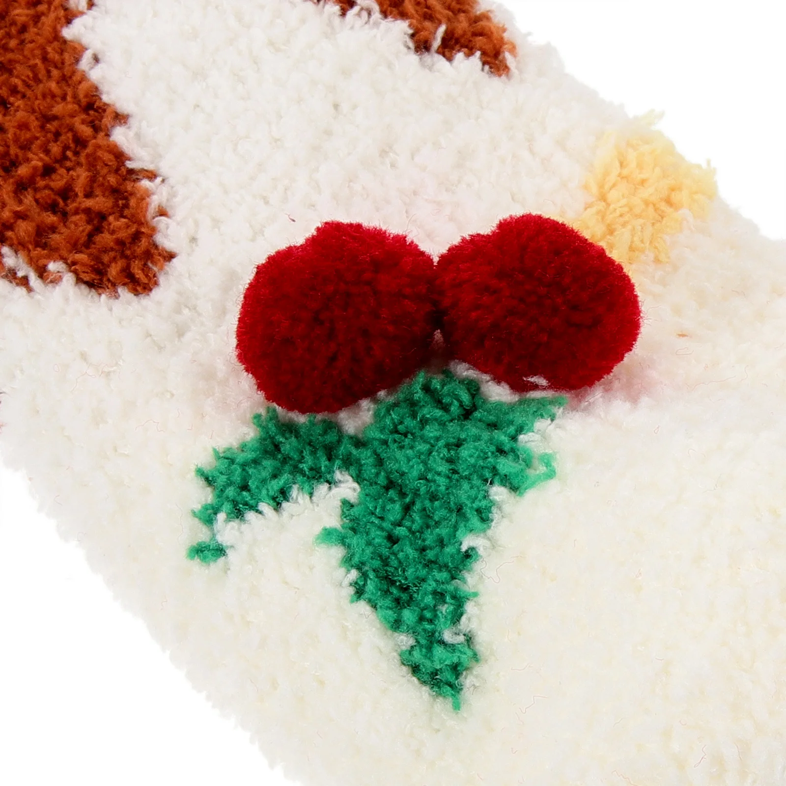 

4Pairs Festive Ankle Socks for Women Christmas Gift Idea Fashion Socks Cute Design Comfortable Elastic Waist Easy Care Reusable