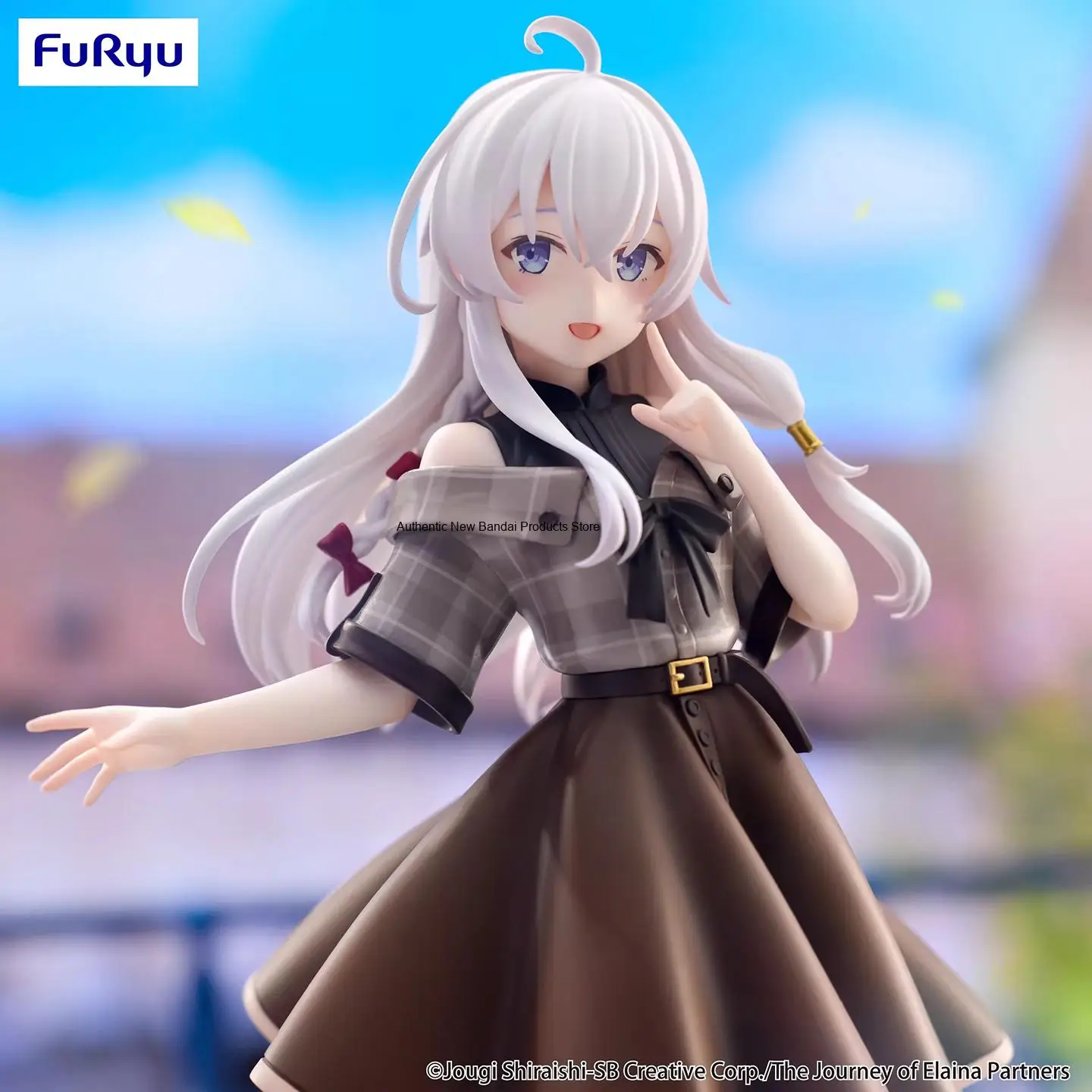 

В наличии оригинальные аниме-фигурки FuRyu Elaina Wandering Witch: The Journey of Elaina, 22 см, модель фигурки, игрушки, рождественский подарок