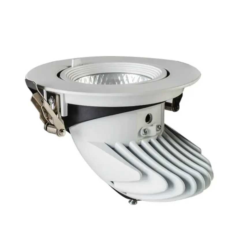 

TEEUH LED elephant trunk lamp COB corner tube lamp ceiling lamp black shell 360 degree rotating shooting