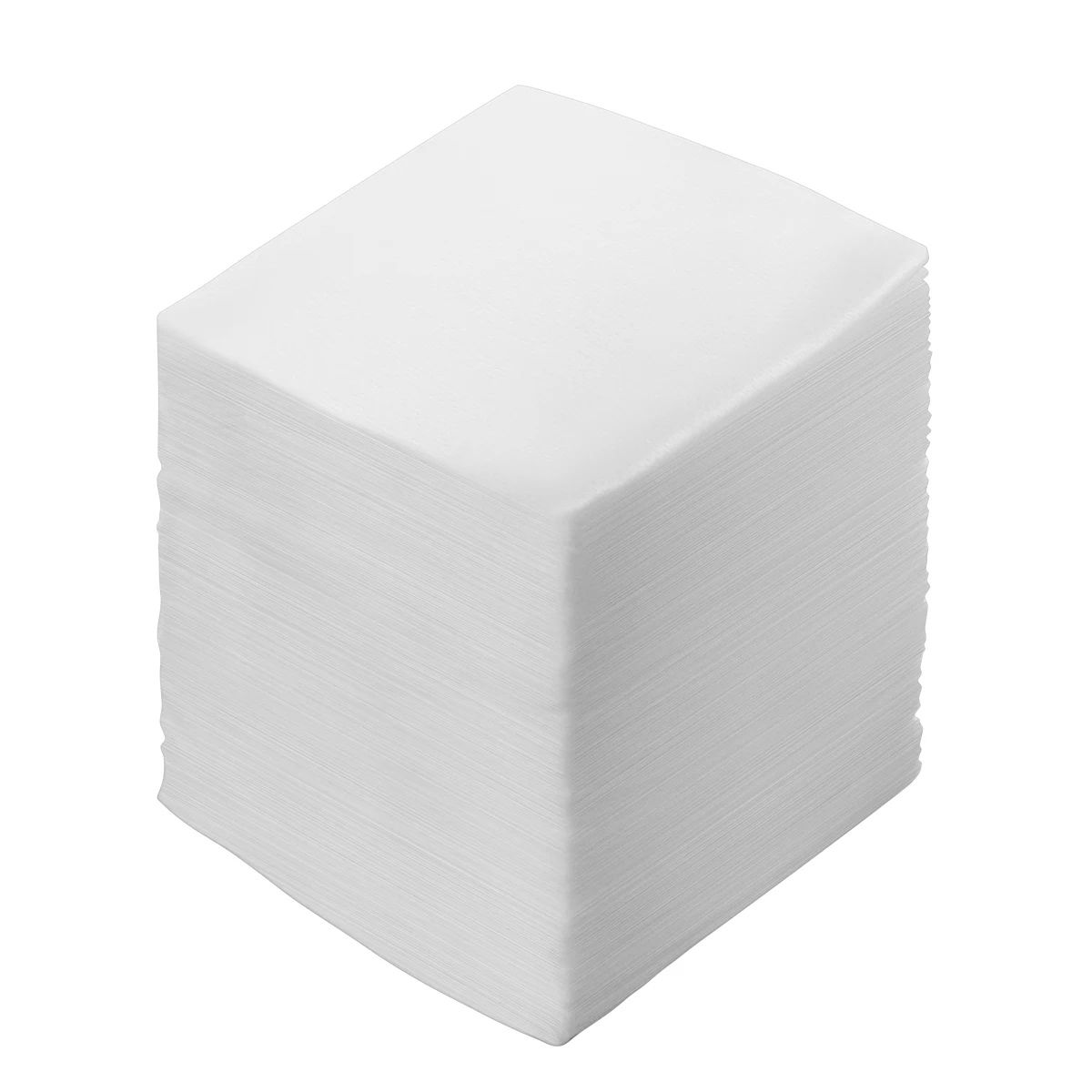 منصات مزيل ماكياج غير المنسوجة 100 قطعة ورق تنظيف الوجه المتاح ممسحة لينة لمستحضرات التجميل أداة إزالة طلاء الأظافر