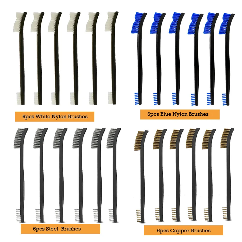 

Universal Tactical Brushes Gun Cleaner Kits,Tactical Gun Cleaning Brushes,Firearm Maintenance, For Hunting Toy Gun Accessories