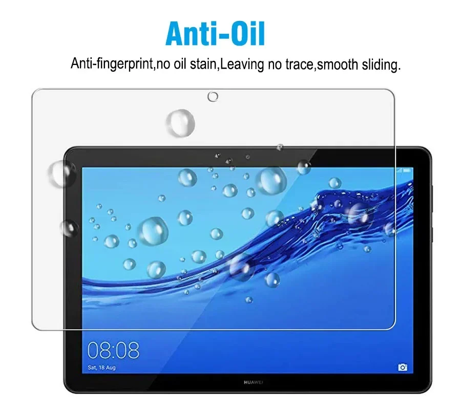 2-piece Tablet Screen Tempered Glass Protective Film for Huawei MatePad Pro 10.8-inch Premium Package Free of Bubbles