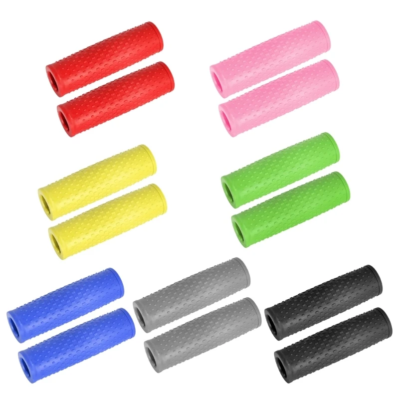 

NonSlip Scooter Handlebar Grip Cover Electric Scooter Rubber Handlebar Grip Handle Cover Skateboard Cycling Part