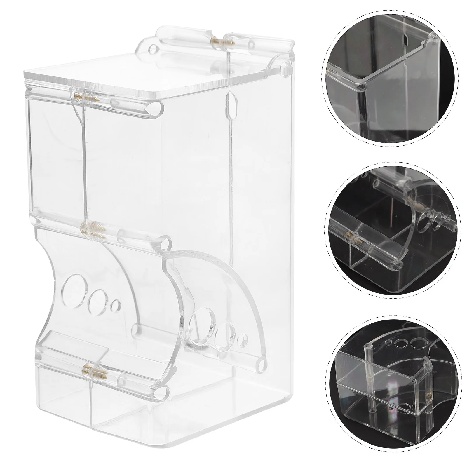 

Automatic Pet Feeder Rabbit Waterer Guinea Pig Food Dispenser Small Animal Supplies Durable Hamster Cage Accessory Easy Clean