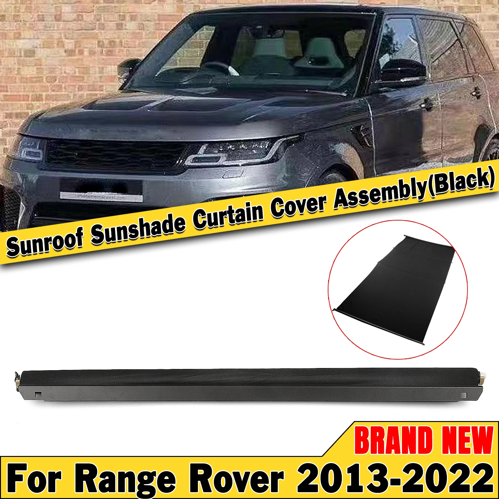 Sunroof Shade Curtain Cover Blind Sun Roof Roller For Land Rover 2013-2022 Sport L405 L494