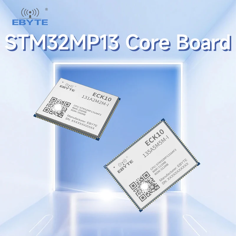 Linux Core Board STM32MP13 ECK10 Series ARM Cortex A7 650MHz 256MB/512MB DDR3 Low Power System on Module EBYTE Core Board