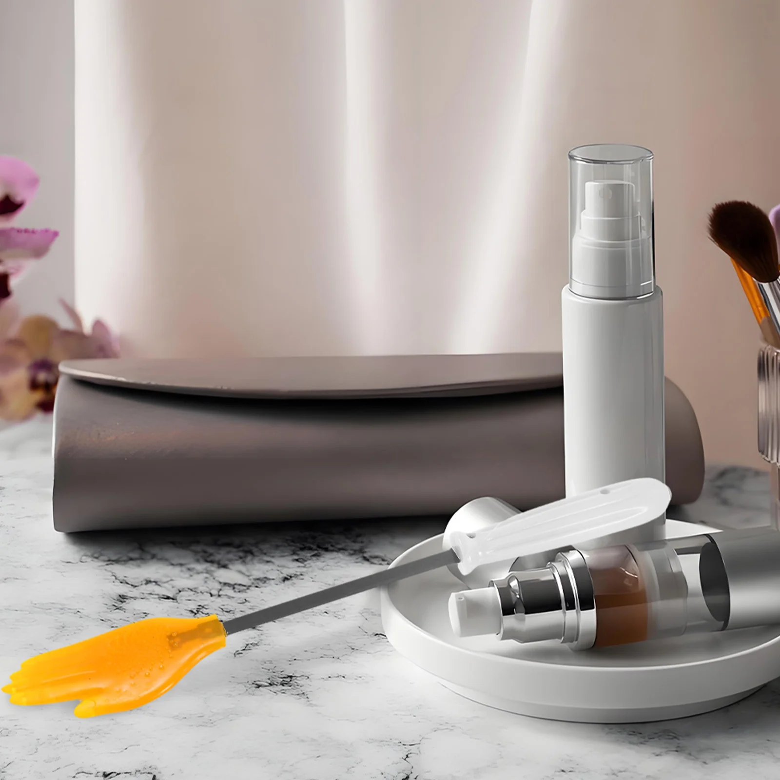 

Silicone Handheld Back Massage Stick Muscle Pat Manual Hammer Massager Paddle Portable Body Massaging Tool Back Massager Hammer