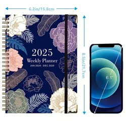 2025 Planner, 12-Month Daily Weekly Monthly Planner from JAN.2025 to DEC.2025, 8.4