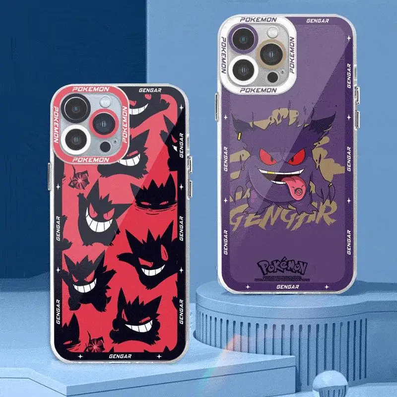 Gengar Pokemon Phone Case for Moto G22 2022 G32 G52 2022 G71 G72 G73 Edge 40 5G Cover