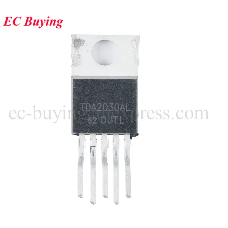 10Pcs/1pc TDA2030A TO-220 TDA2030 TDA2030AL-TB5-T TO220 Linear Audio Power Amplifier Short Circuit Thermal Protection