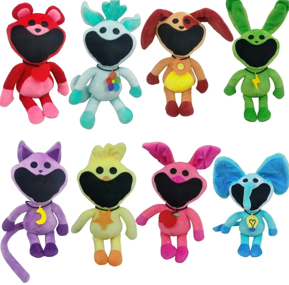 Poppy Playtime Kapitel 3 Lächelnde Kreaturen Horror Weiche Plüsch-Anime-Puppe Heimdekoration
