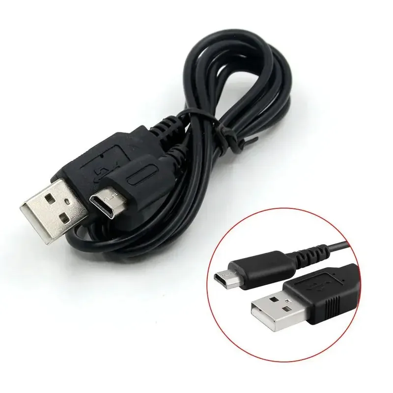 USB Charging & Data Cable 1.2m for DS Lite/DSL/NDSL/NDSi/3DS/New 3DS XL/LL/NDS/GBA SP|   Power Cord