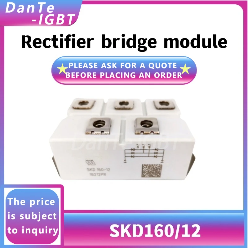 SKD160/12 new module high power SKD160 high voltage rectifier bridge module original spot