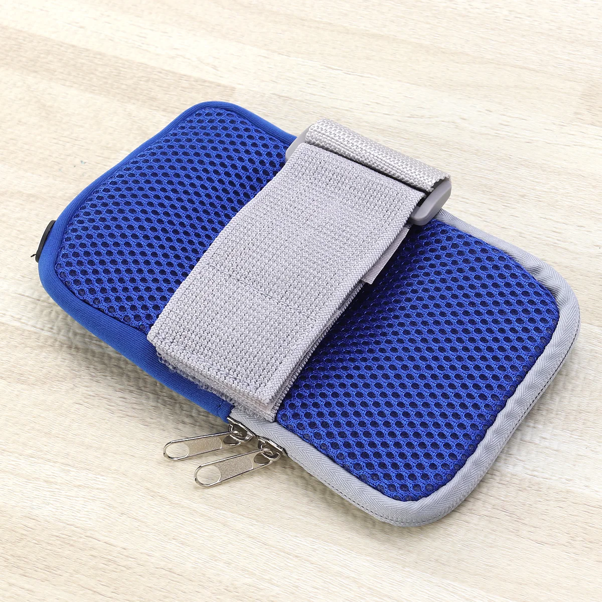 حزام ذراع للهاتف لشاشات 6 بوصة داكرون مقاوم للماء وخفيف الوزن وقابل للتعديل وحزام عالي المرونة للجري والمشي