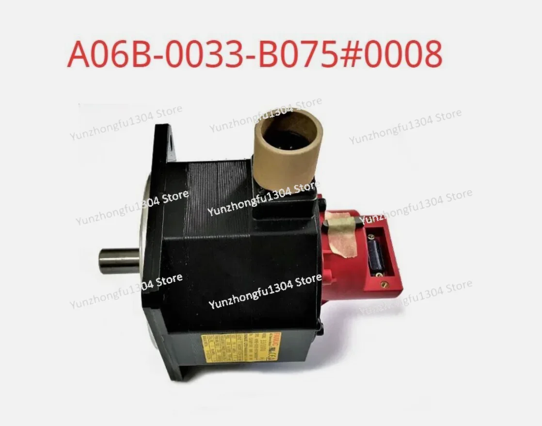 

A06B-0033-B075#0008 Servo Motor For CNC Machine Normal function