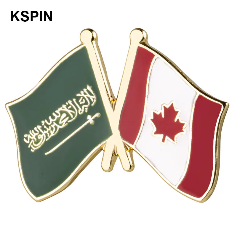 Saudi Arabia Friendship Lapel Pins Flag Lapel Pins Country Flag Badge Flag Badge Brooch