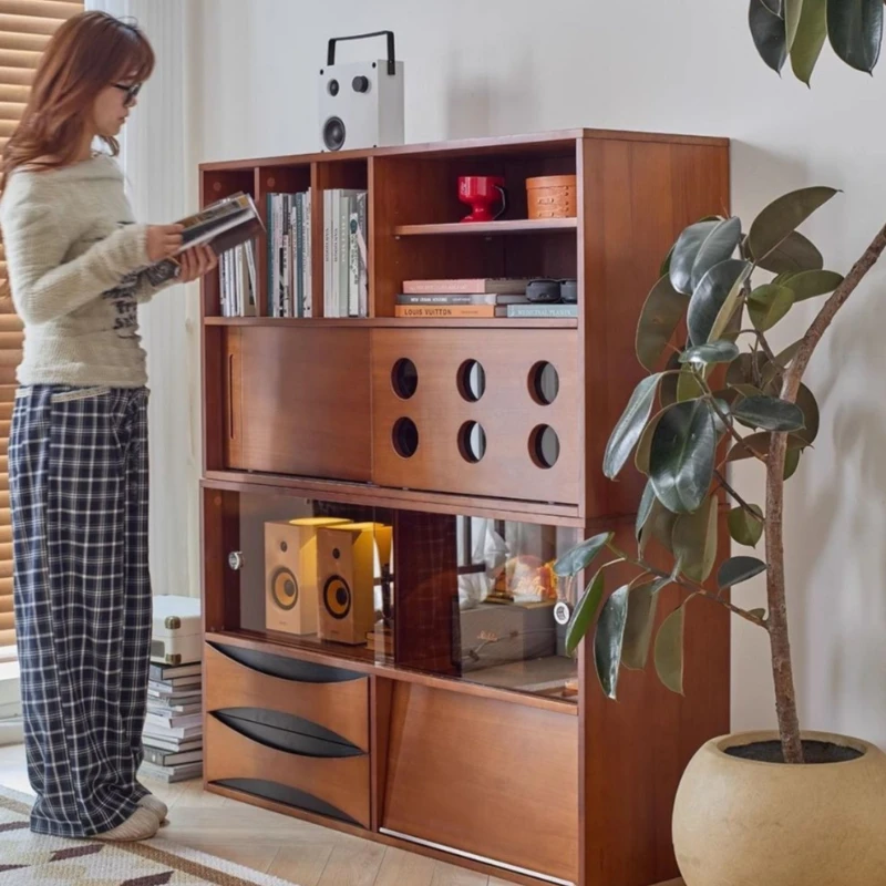 Chinese Modular TV Stands Combination Multi-functional TV Stands Living Floor-to-ceiling Home Furniture Ein FernseherZY40DSG