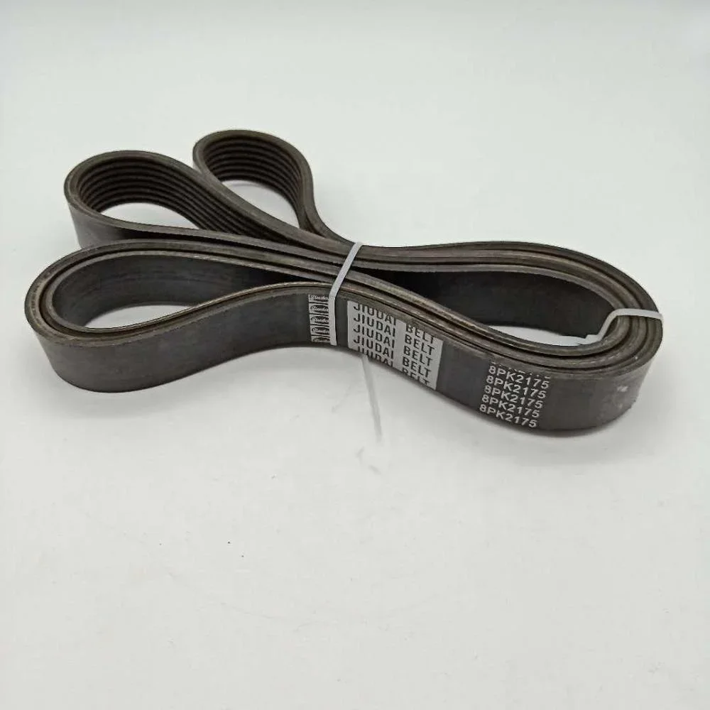 

8PK2175 Excavator Fan Belt For 183-4494 1834494 With 3126B C7 C9 Engine E332C E325C E330D E336D